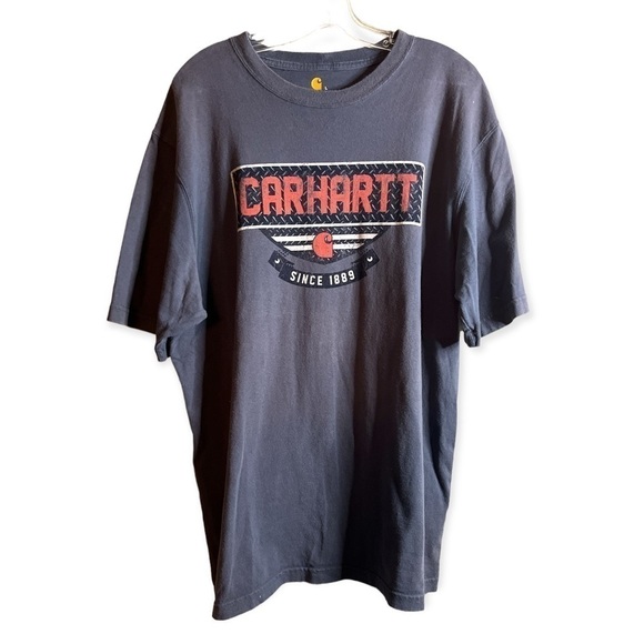 Carhartt Other - Carhartt men’s large logo t-shirt F-11